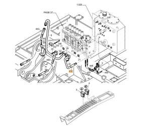 PIPE 8915149 CNH CASE