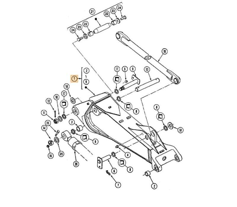 V1755793 PRE-BOOM CNH CASE