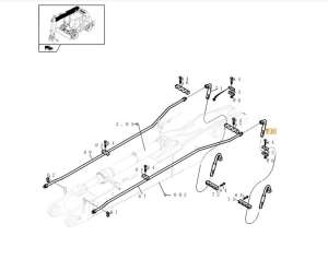 PIPE ASSY 8926196 CNH CASE