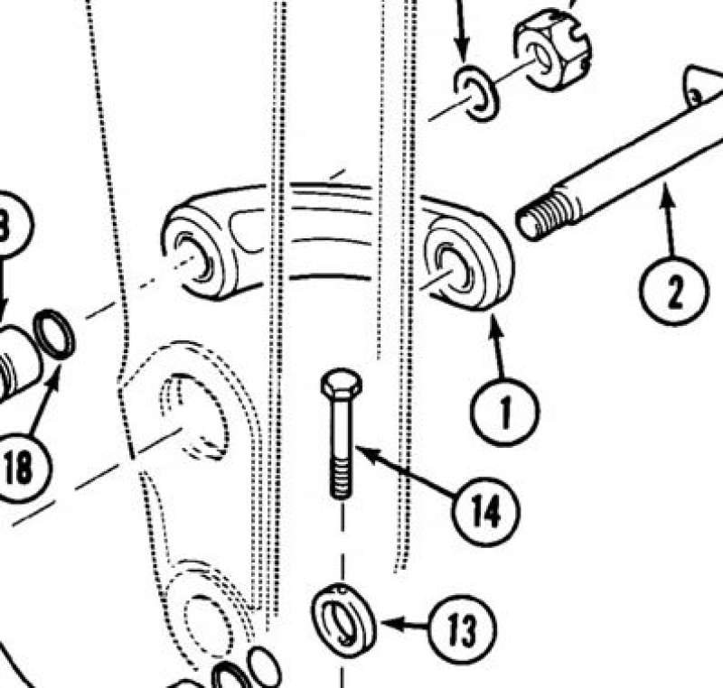 FORCELLA TIRANTE E704264 CNH CASE