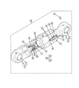 CYLINDER ASSY Q8546745 CASE CNH