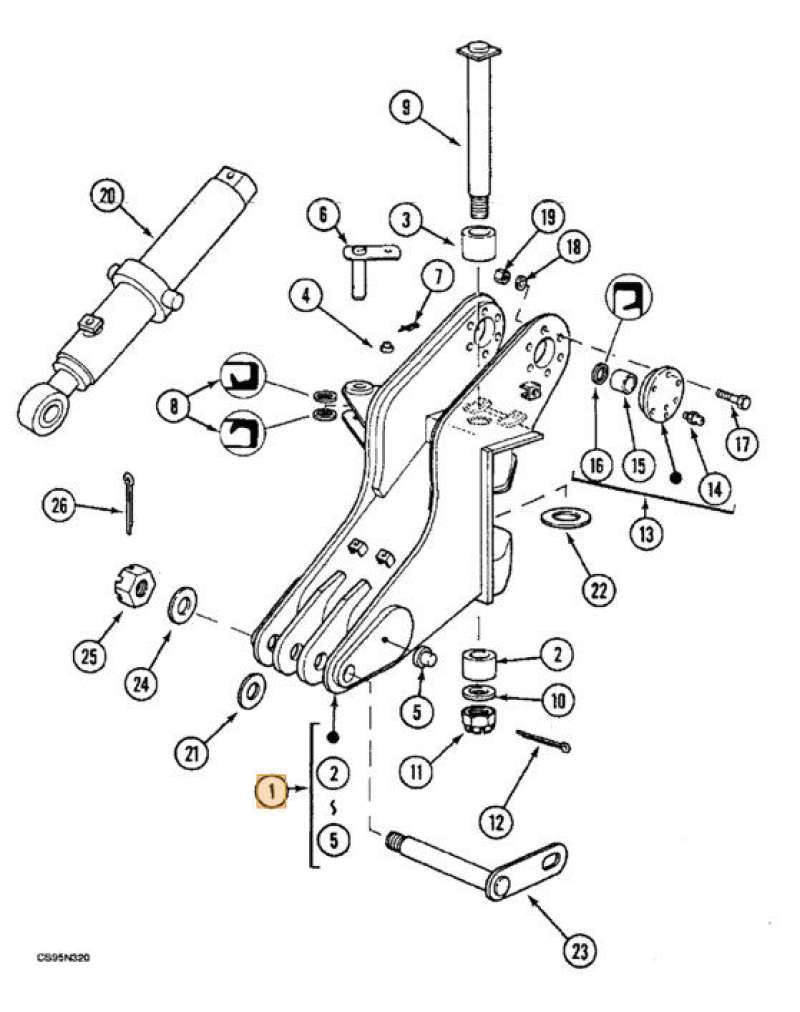 ARM S754968 CASE CNH