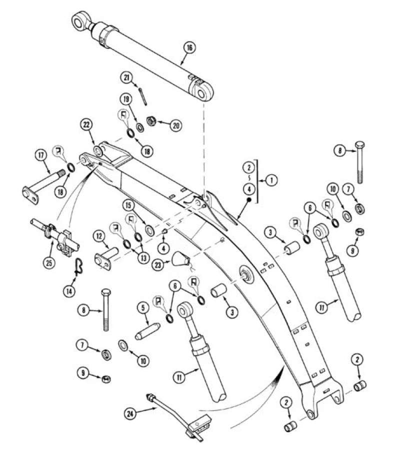 ARM BOOM 5.90M B3755740