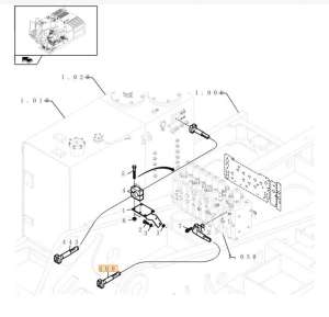 PIPE ASSY CNH 8918183 CASE